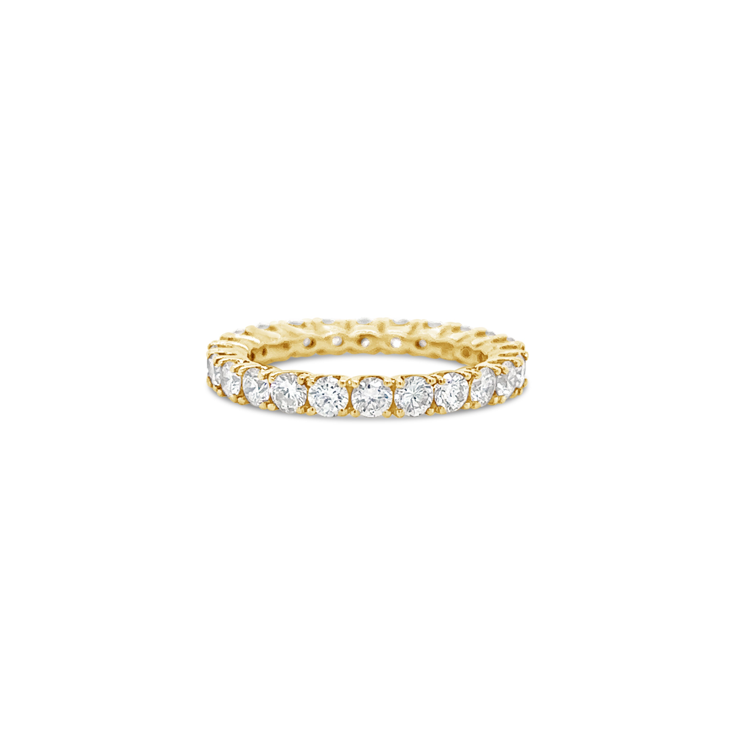 Claw Set Diamond Full Eternity Ring