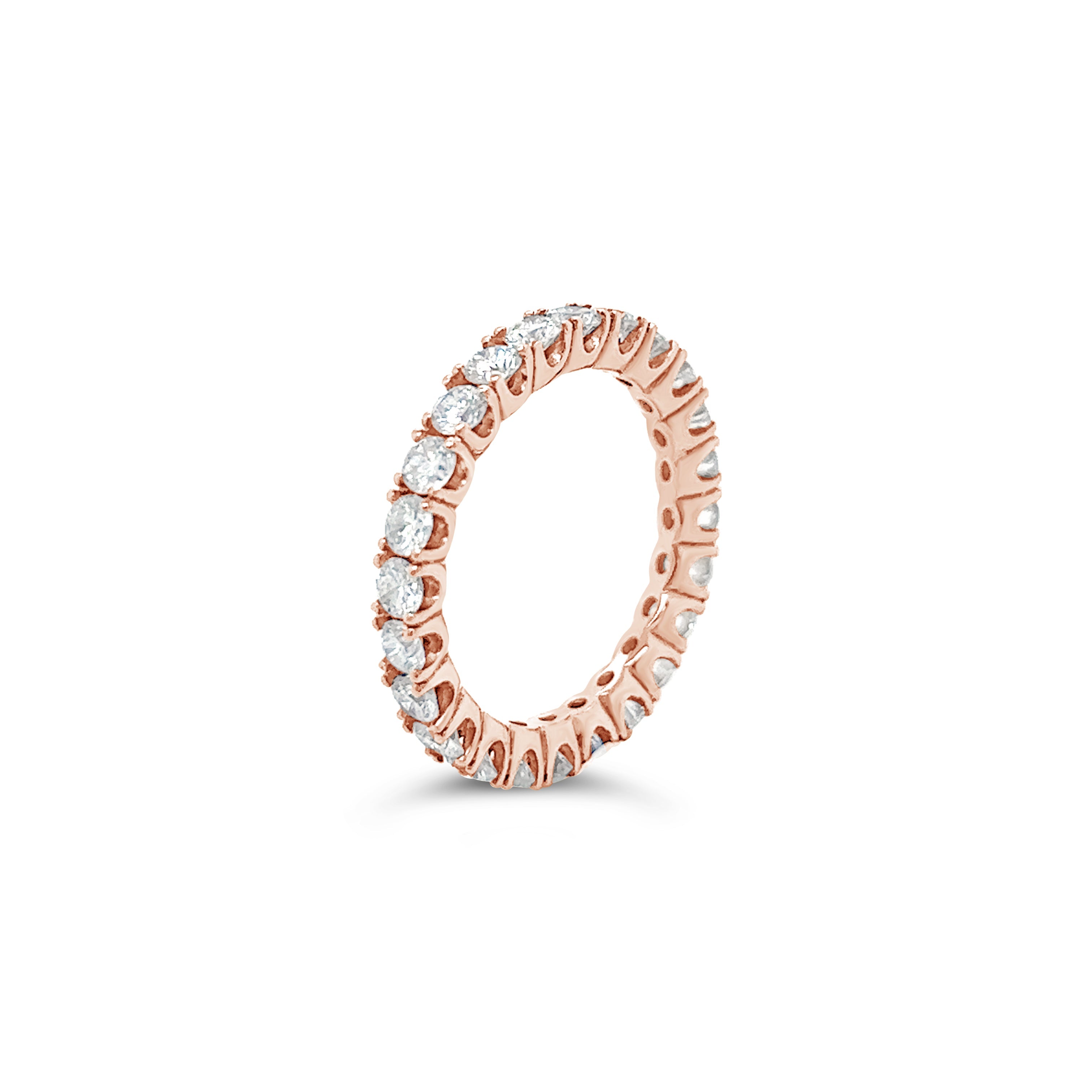 Claw Set Diamond Full Eternity Ring Chloe's Jewellers