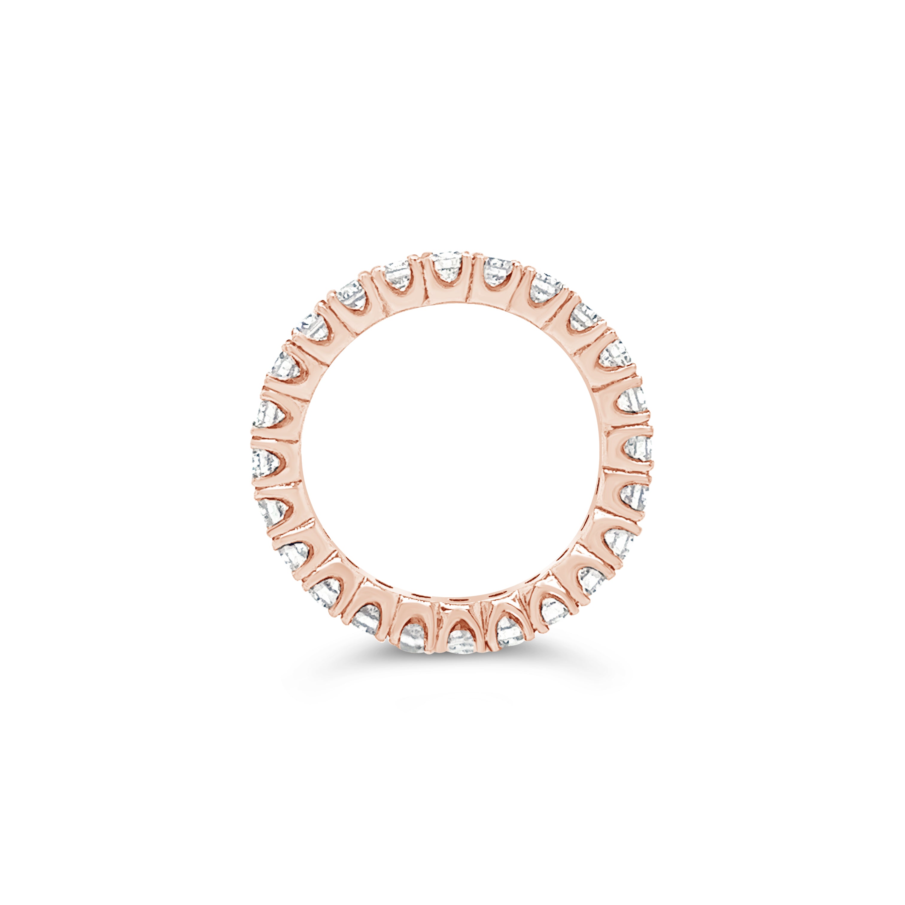 Claw Set Diamond Full Eternity Ring
