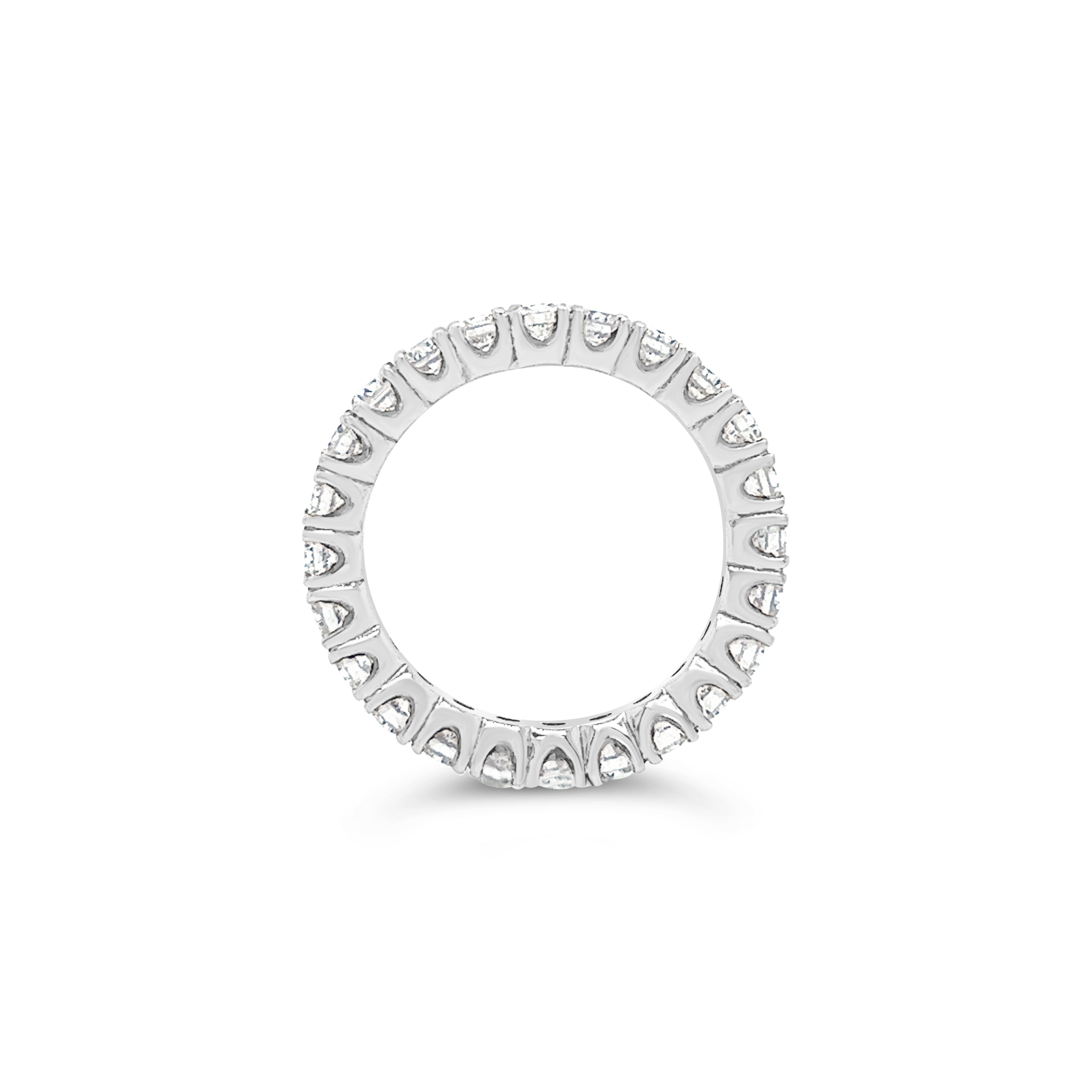 Claw Set Diamond Full Eternity Ring