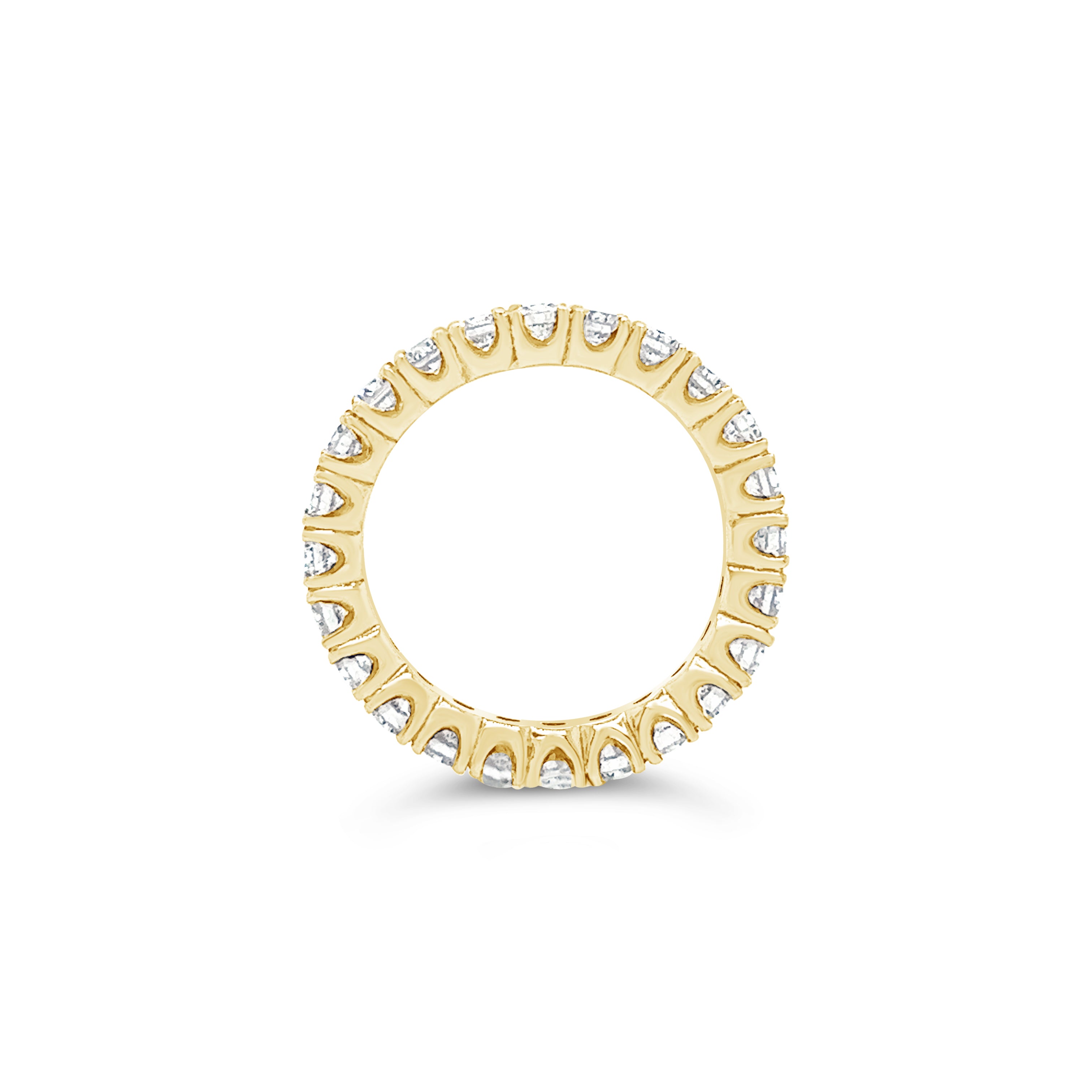Claw Set Diamond Full Eternity Ring