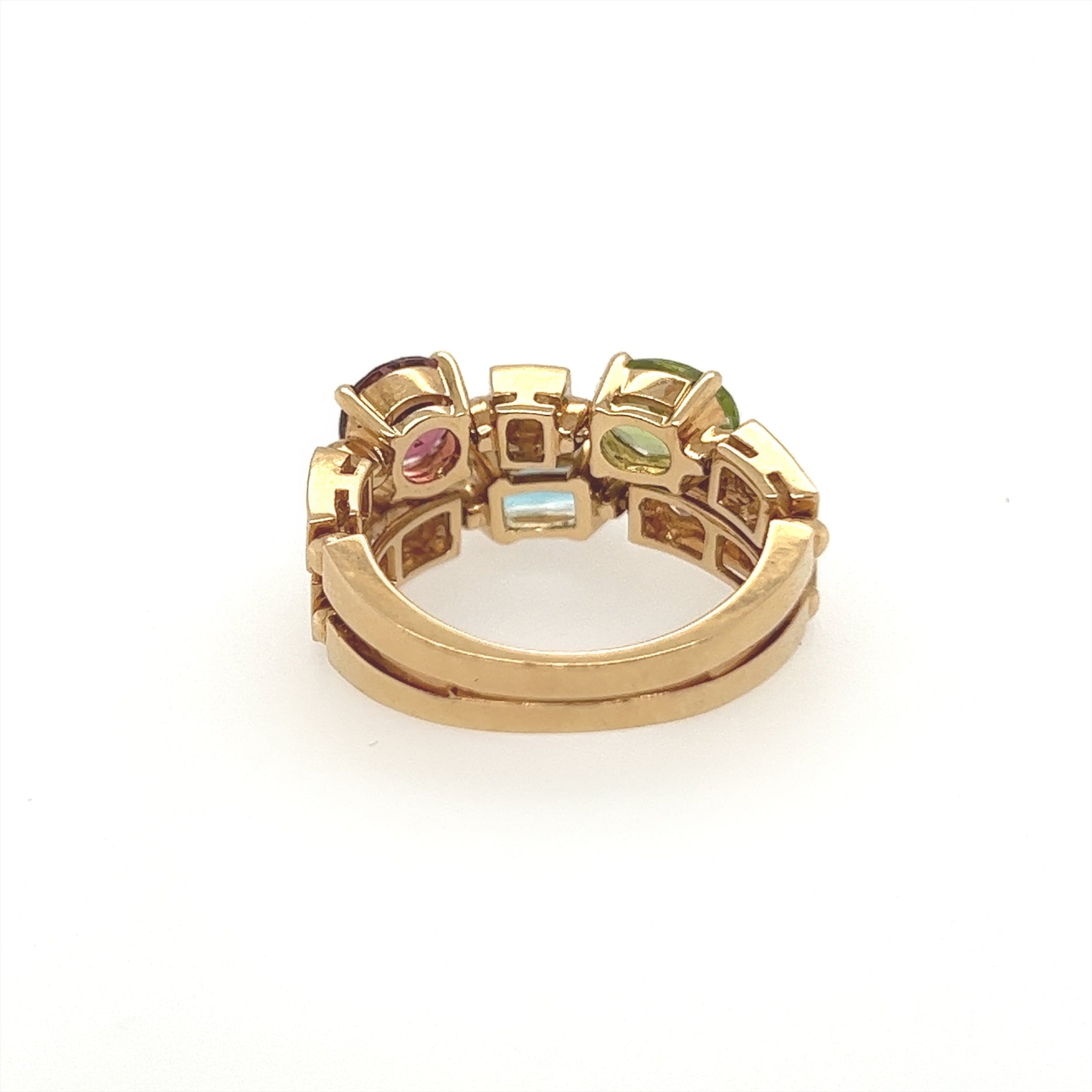Pre-Owned | BVLGARI Allegra Multi-stone ring Chloe's Jewellers