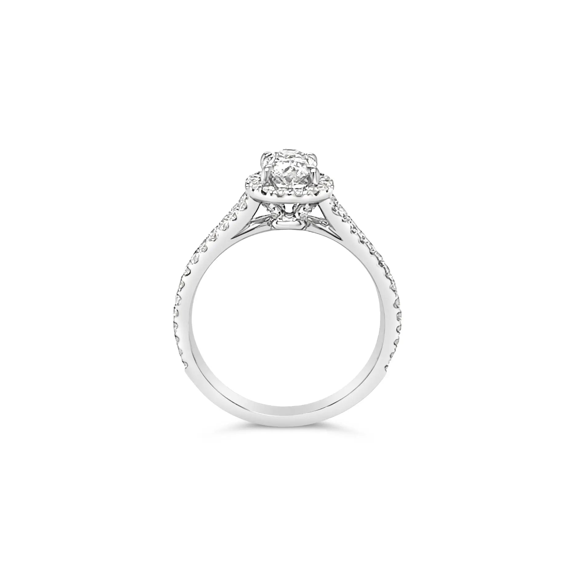 Freesia Oval Diamond Ring Chloe's Jewellers