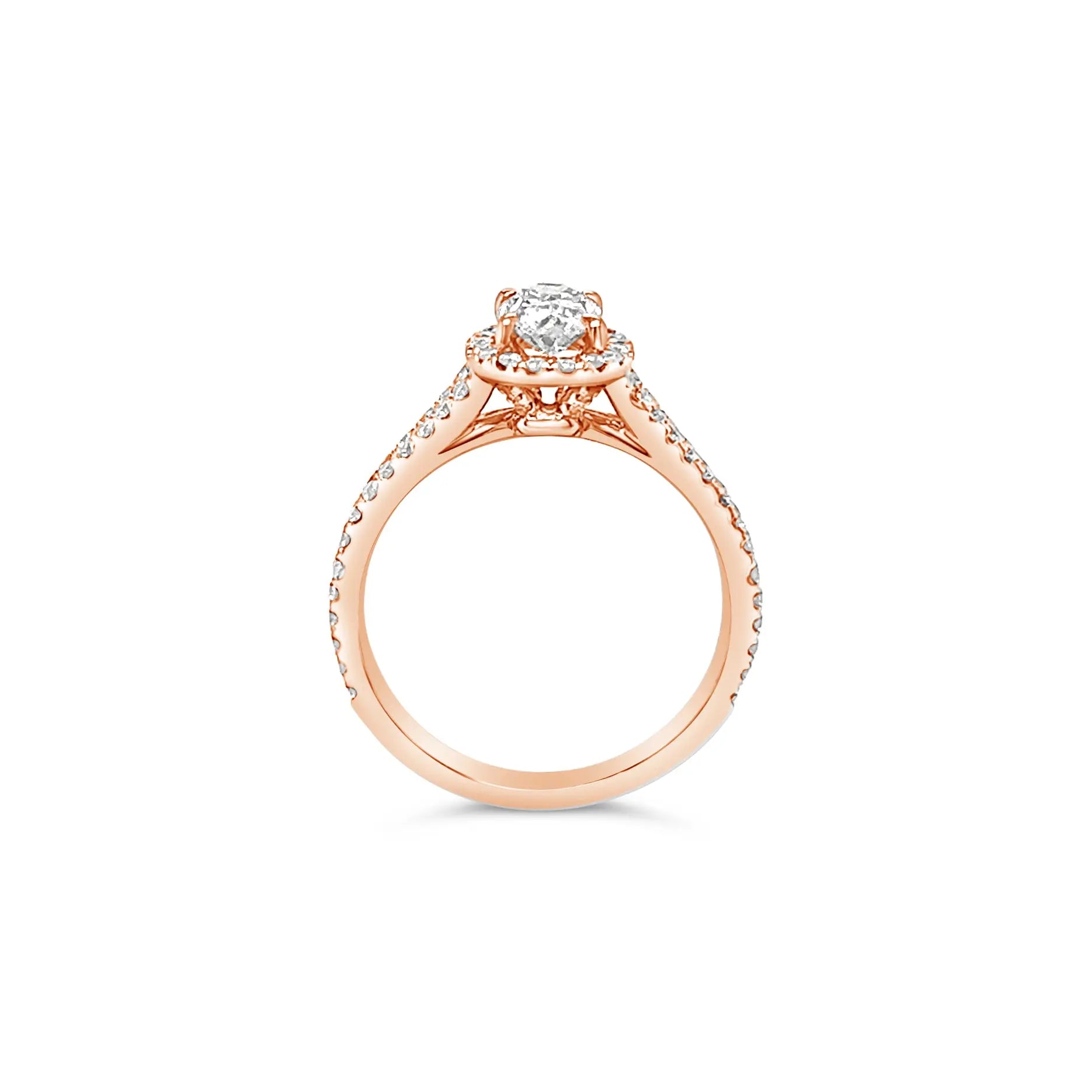 Freesia Oval Diamond Ring Chloe's Jewellers