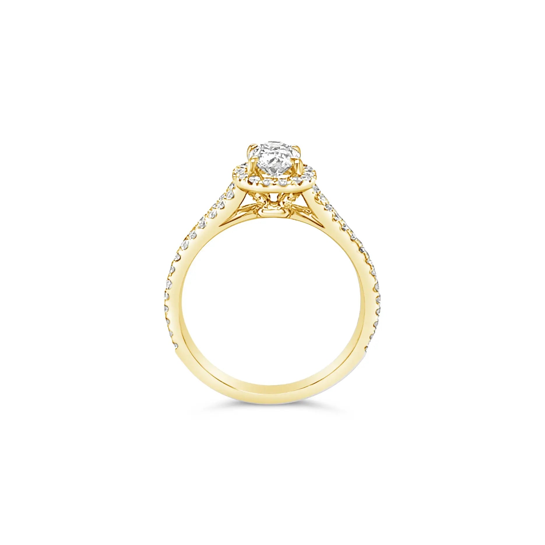 Freesia Oval Diamond Ring Chloe's Jewellers