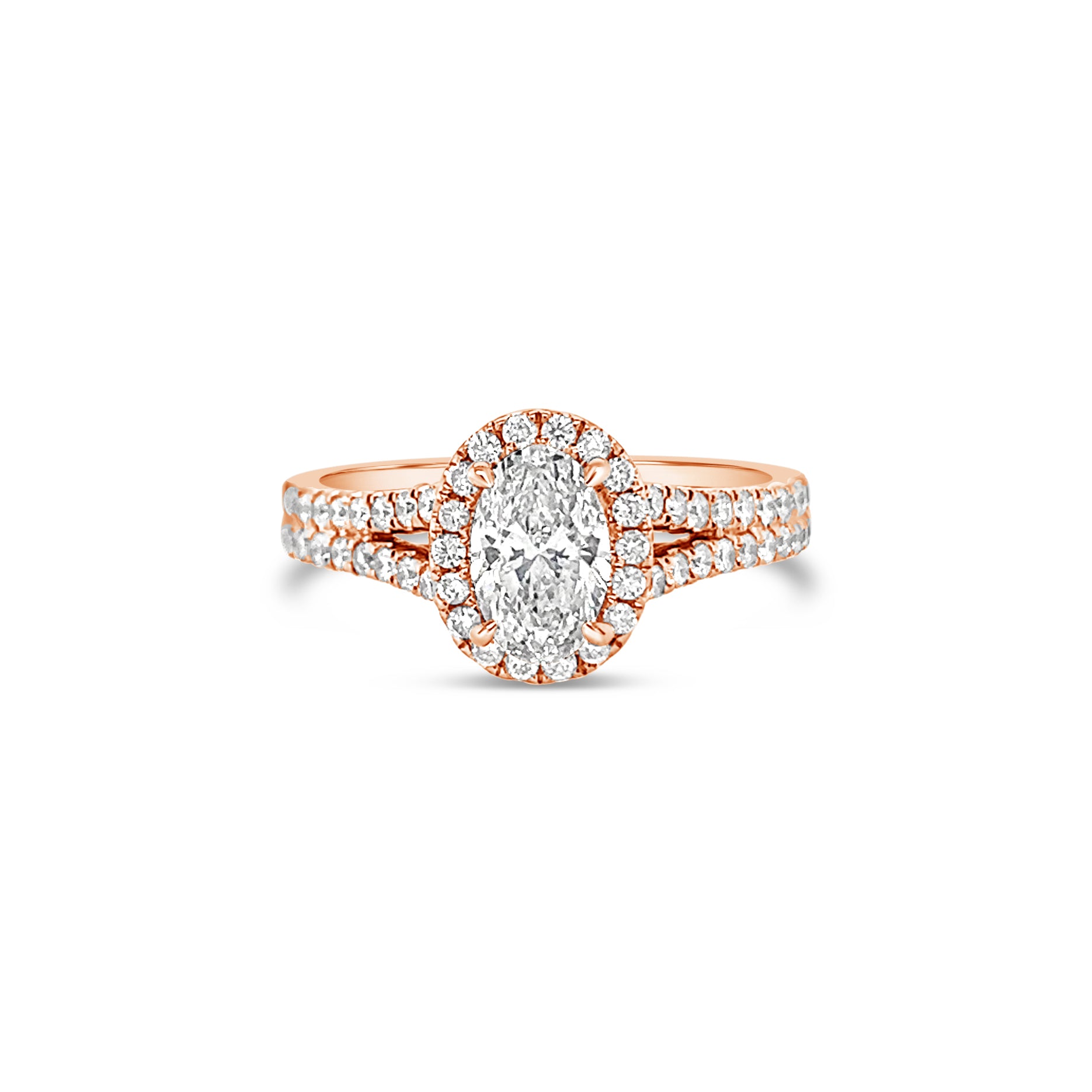 Freesia Oval Diamond Ring