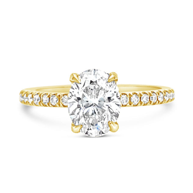 1.20ct Dahlia Oval Diamond Ring