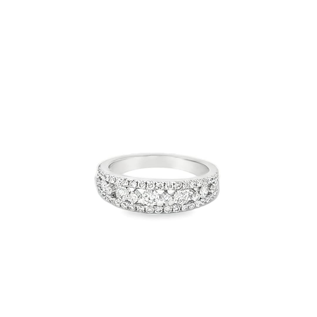 Opulent Half Eternity Ring