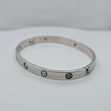 Pre-Owned | Size - 19 / Cartier 18K White Gold Love Bracelet