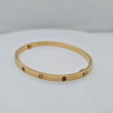 Pre-Owned | Size - 17 / 18ct Yellow Gold Cartier Love Bracelet diamonds