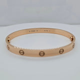 Pre-Owned | Size - 20 / 18ct Rose Gold Cartier Love Bracelet