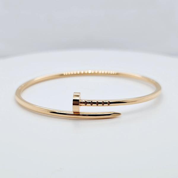 Pre-Owned | Cartier Juste Un Clou Bracelet, 18ct Rose Gold, Small Model, Size 17
