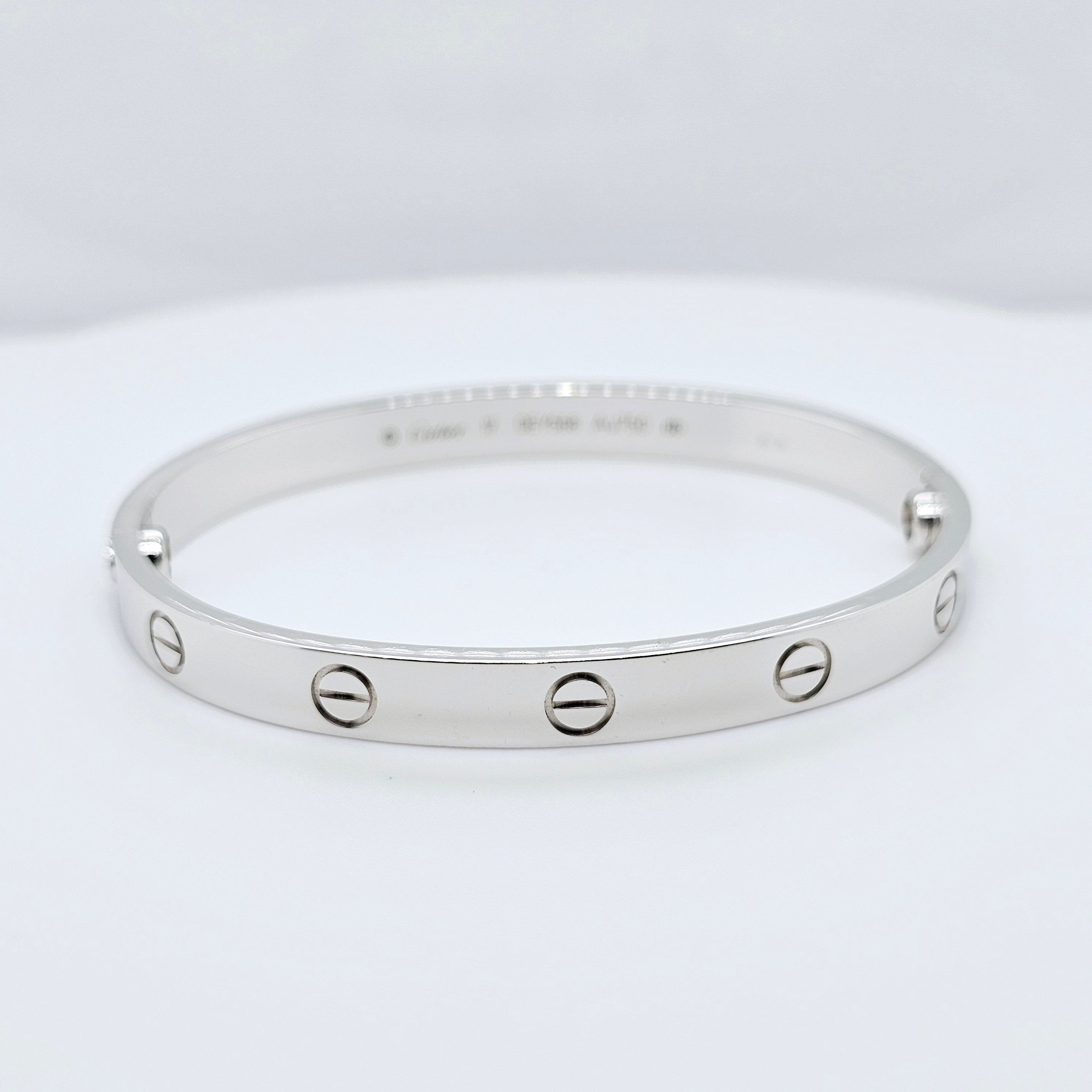 Pre-Owned | Cartier Love Bracelet | Size - 17
