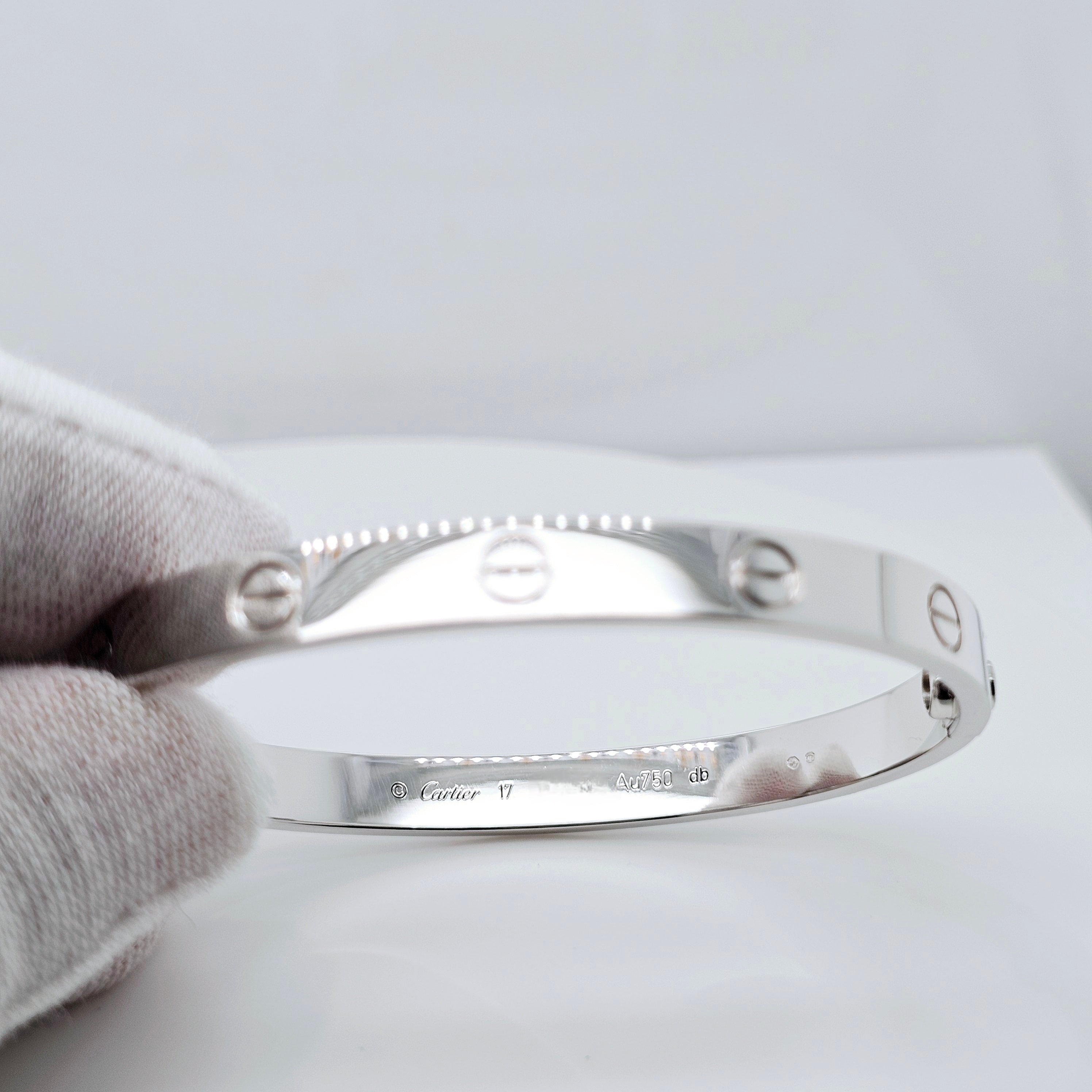 Pre-Owned | Cartier Love Bracelet | Size - 17