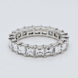 Pre-Owned | Cartier Vintage Asscher Cut Diamond Eternity Ring