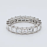 Pre-Owned | Cartier Vintage Asscher Cut Diamond Eternity Ring