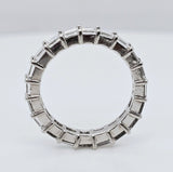 Pre-Owned | Cartier Vintage Asscher Cut Diamond Eternity Ring