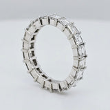 Pre-Owned | Cartier Vintage Asscher Cut Diamond Eternity Ring