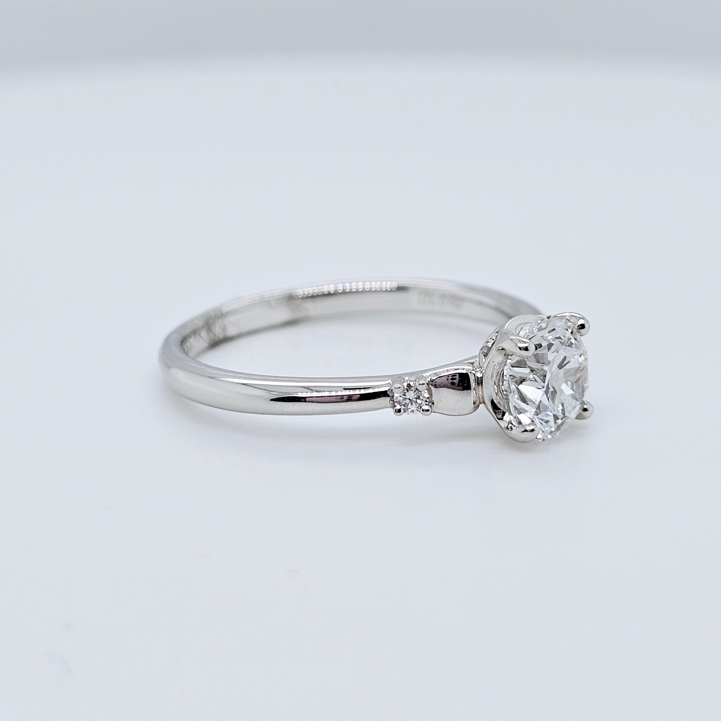 Round cut engagement rings | Natural diamond rings | Solitaire diamond ring | Single diamond ring
