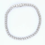 White gold diamond bracelet | Gold and Diamond tennis bracelet