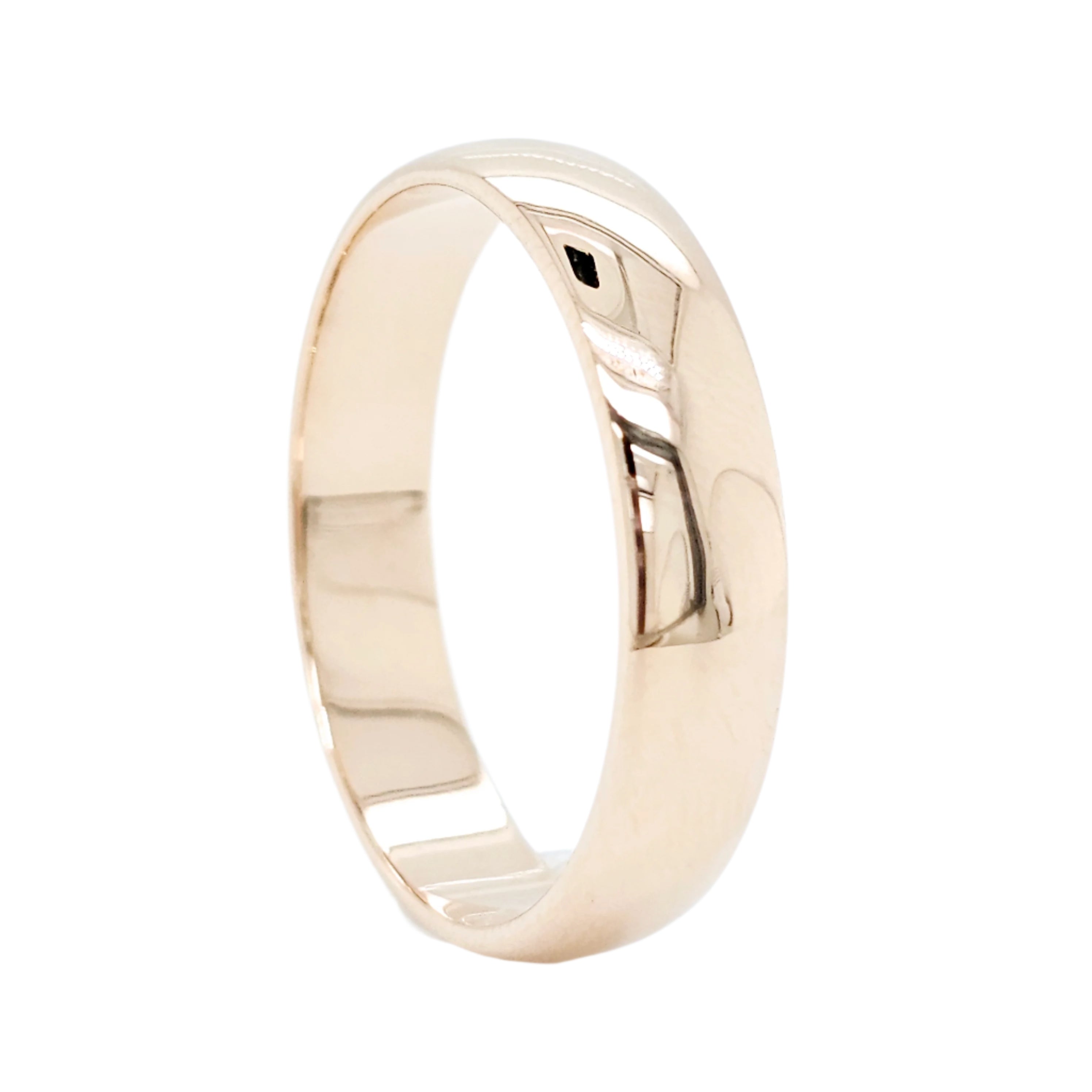 Male wedding bands | Best wedding rings | Men's gold band | Size - S | 5.00 mm