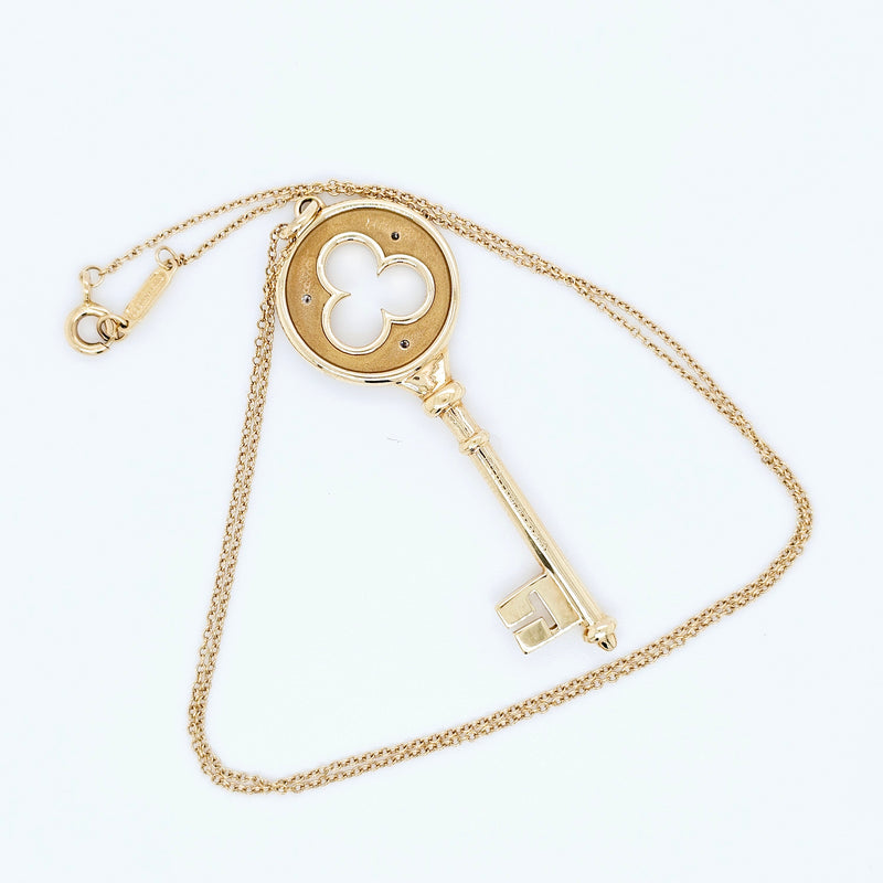 Pre-Owned | Tiffany & Co Clover Key Necklace