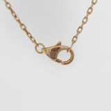Messika Paris Baby Move 3 Diamonds & Pave Set Diamond Necklace, 18ct Rose Gold