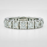 Bvlgari Diamond Full Eternity Ring,18ct White Gold, Size J