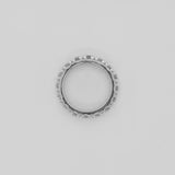 Bvlgari Diamond Full Eternity Ring,18ct White Gold, Size J