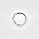 Bvlgari Diamond Full Eternity Ring,18ct White Gold, Size J