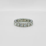 Bvlgari Diamond Full Eternity Ring,18ct White Gold, Size J