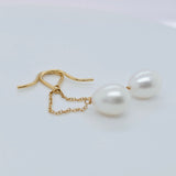 Tiffany & Co Tiffany Elsa Peretti Pearls By The Yard Chain Earrings, 18ct Yellow