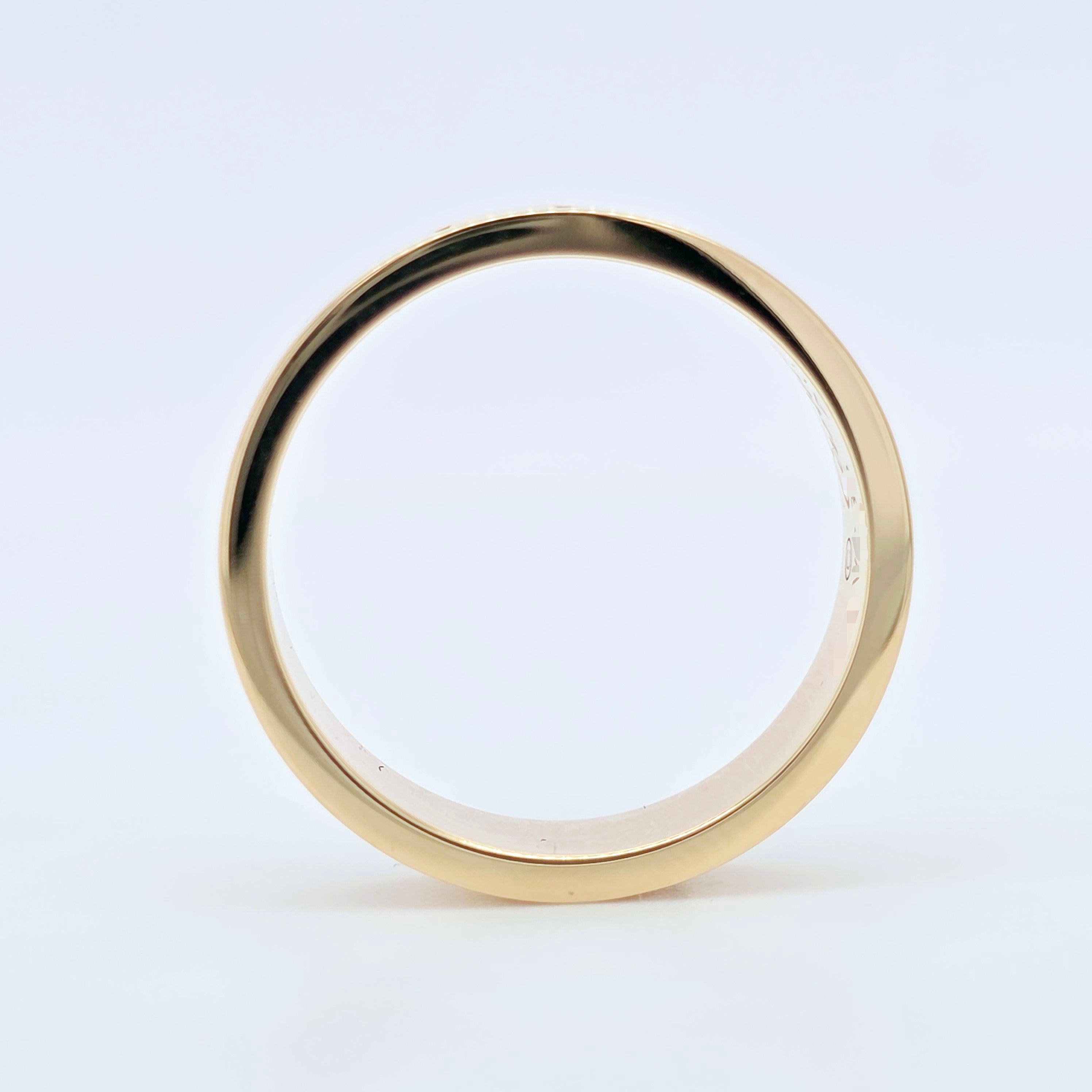 Cartier Love Ring, Classic model, 18ct Yellow Gold, Size 49, Box & 2020 Papers
