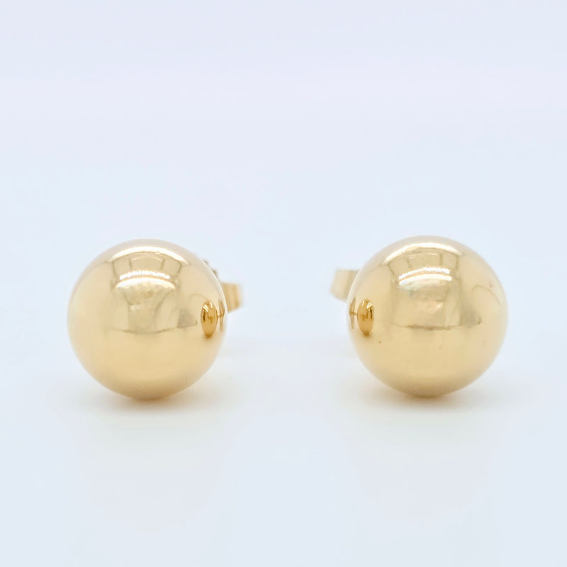 Tiffany & Co. Ball Stud Earrings, 18ct Yellow Gold, 7.6 mm diameter