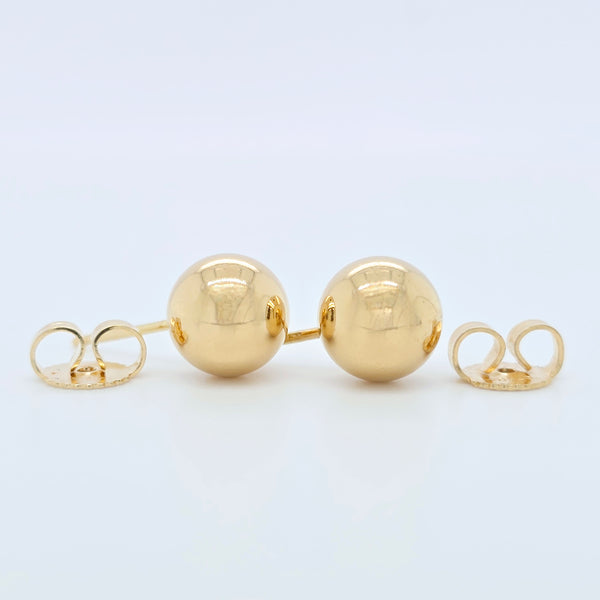 Tiffany & Co. Ball Stud Earrings, 18ct Yellow Gold, 7.6 mm diameter