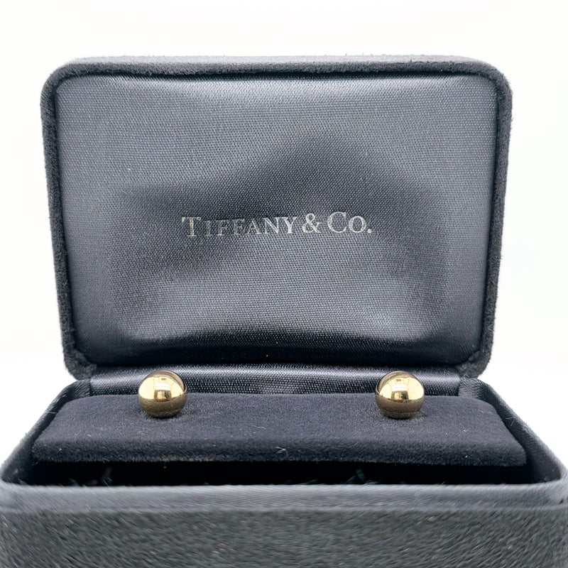 Tiffany & Co. Ball Stud Earrings, 18ct Yellow Gold, 7.6 mm diameter