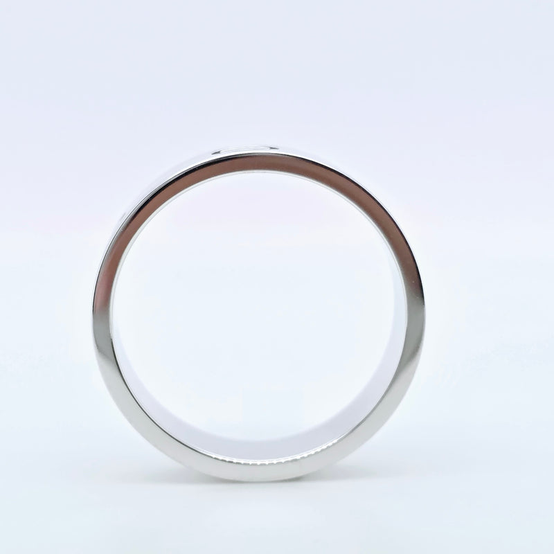 Cartier Love Ring, Classic Model, 5.5 mm, 18ct White Gold, Size 52, Box & Papers