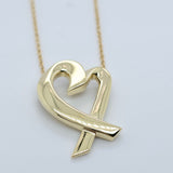 Tiffany & Co. Paloma Picasso Loving Heart Pendant, 18ct Yellow Gold, Small Model