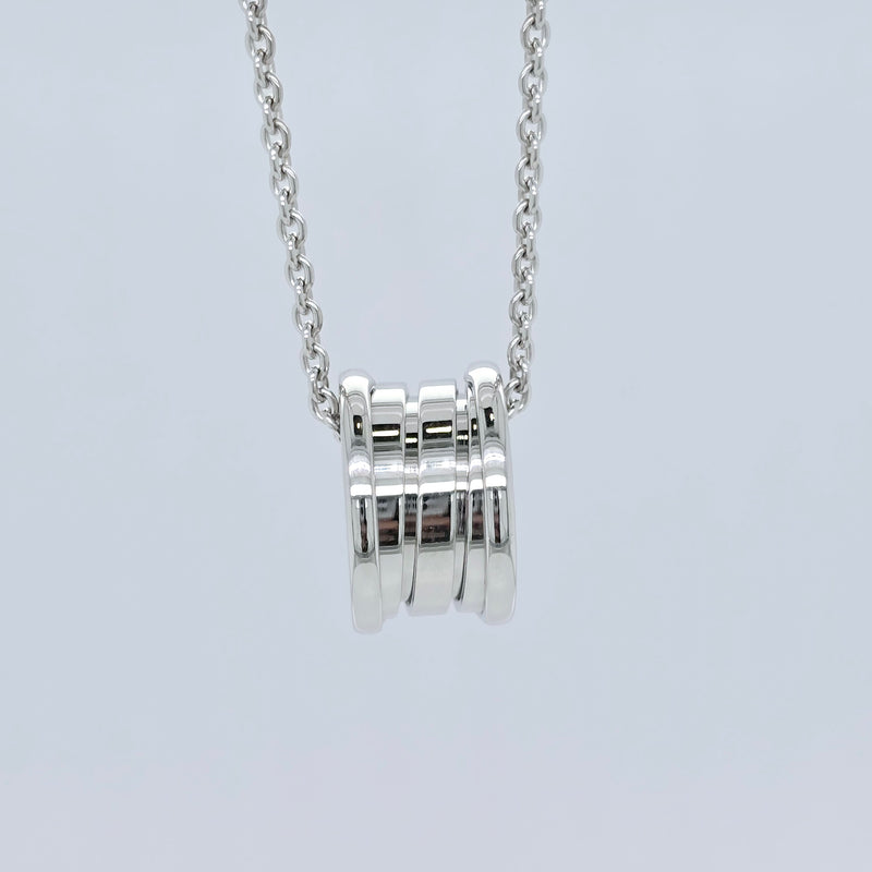 Bvlgari B.zero1 Necklace with Small Pendant, 18k White Gold, 16 Inches