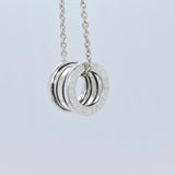 Bvlgari B.zero1 Necklace with Small Pendant, 18k White Gold, 16 Inches