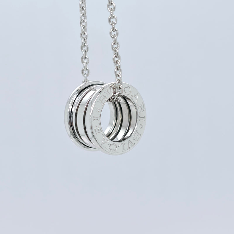 Bvlgari B.zero1 Necklace with Small Pendant, 18k White Gold, 16 Inches