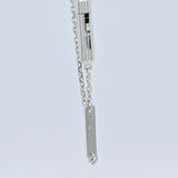 Boucheron Diamond Cross Necklace, 18ct White Gold