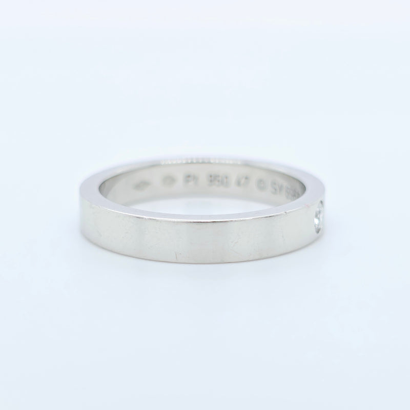 Pre-Owned | Cartier C de Cartier Wedding Ring, Platinum & Diamond