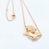 Cartier Caresse d'Orchidées par necklace, 18ct Yellow Gold, Adjustable chain