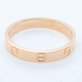 Cartier Love Ring, Classic Model, 3.5 mm, 18ct Rose Gold, Size 60, Box & Papers