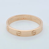 Cartier Love Ring, Classic Model, 3.5 mm, 18ct Rose Gold, Size 60, Box & Papers