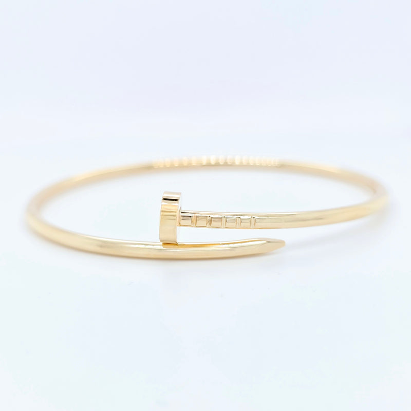 Cartier Juste Un Clou Bracelet, Small Model, 18ct Yellow Gold, Size 17, Papers