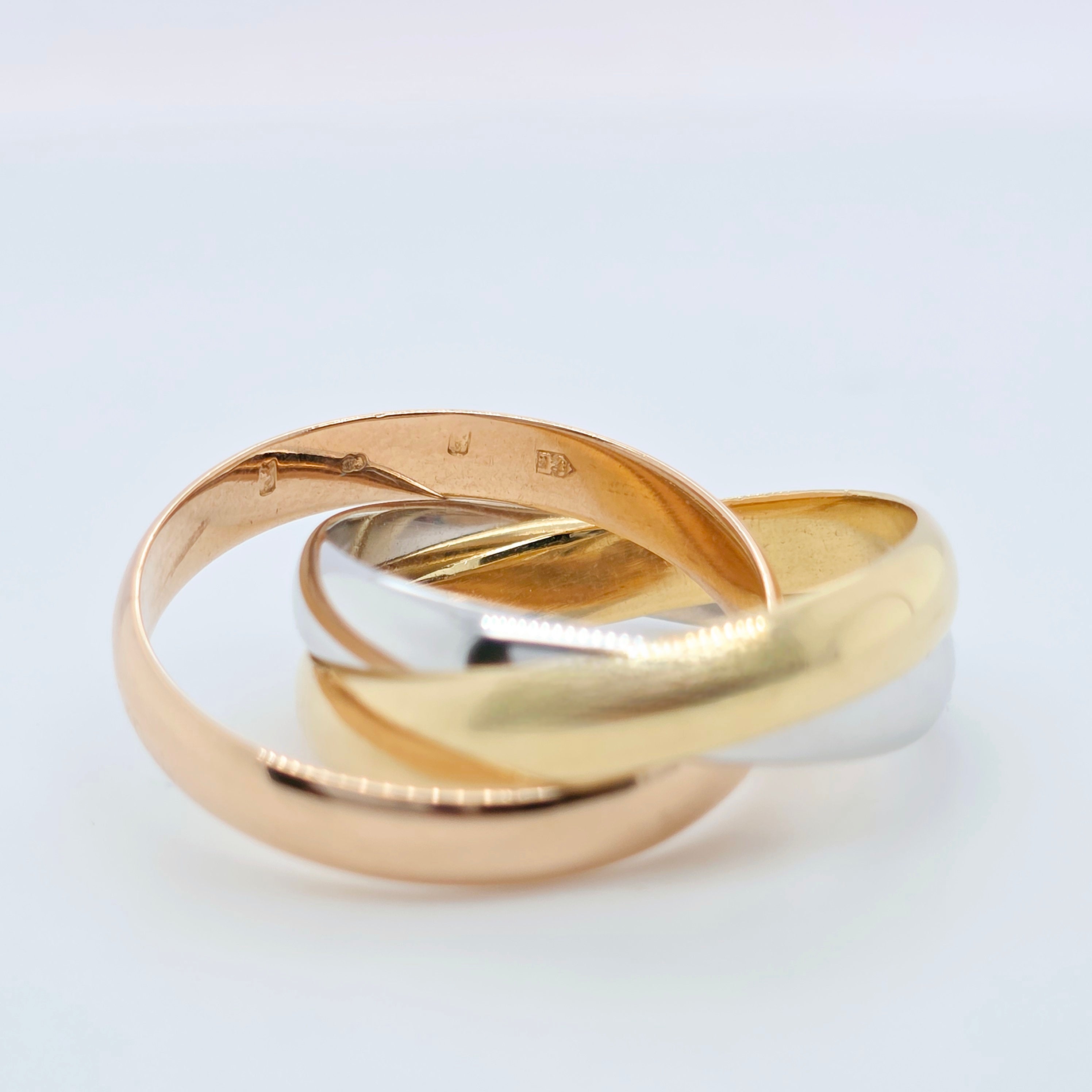 Cartier Les Must De Cartier Trinity Ring, Size 47