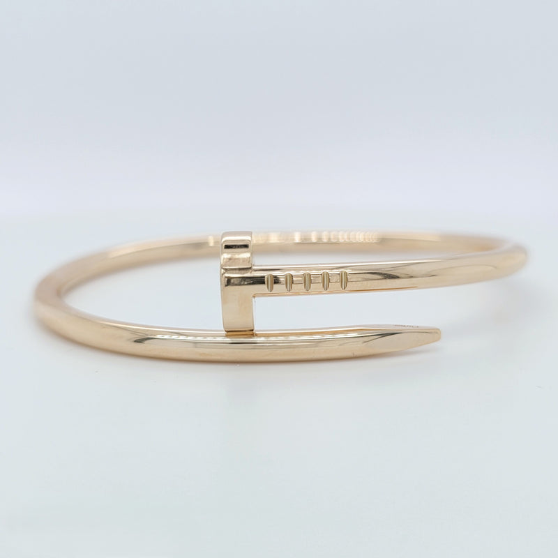 Cartier Juste Un Clou Bracelet, Classic Model, 18ct, Size 17, 18ct Rose Gold