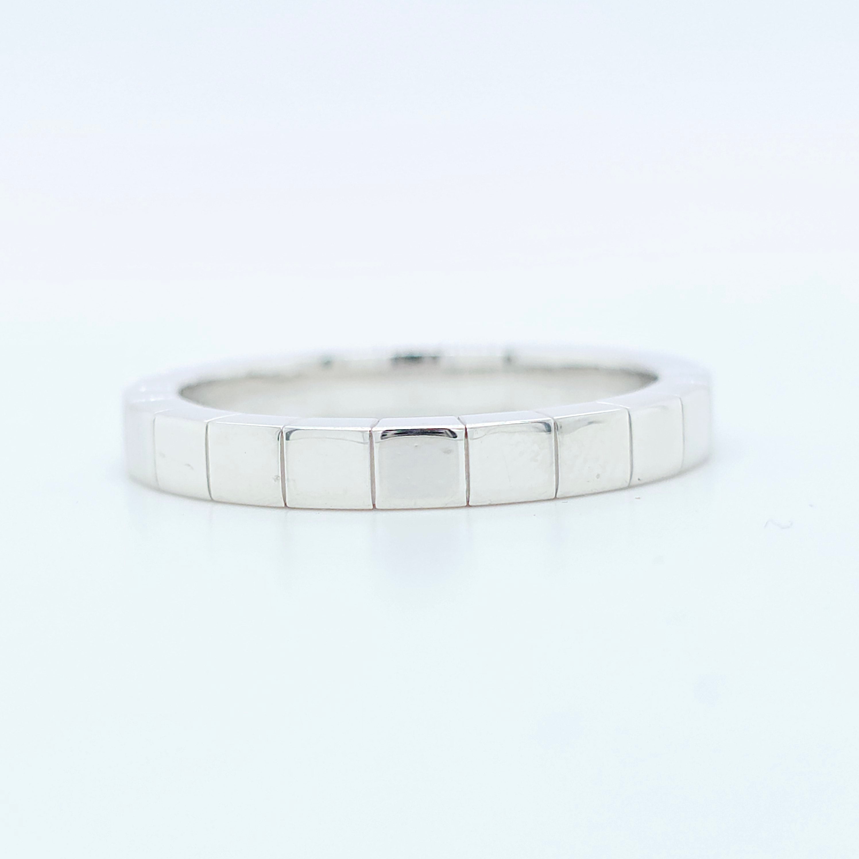 Cartier Lanieres Ring, 18ct White Gold, Size 59 / R